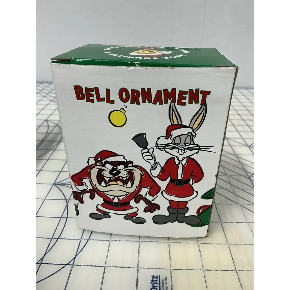 VTG 1998 Sylvester The Cat Christmas Bell Ornament From Warner Bros.‎ - Heavy
